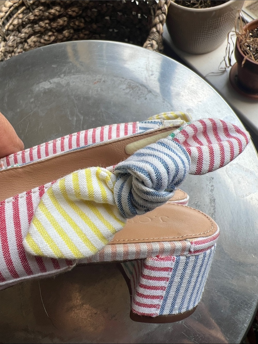 J. Crew slingback bow pumps - Picture 7 of 9